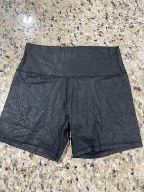 lululemon athletica Black High-Rise Bike Shorts